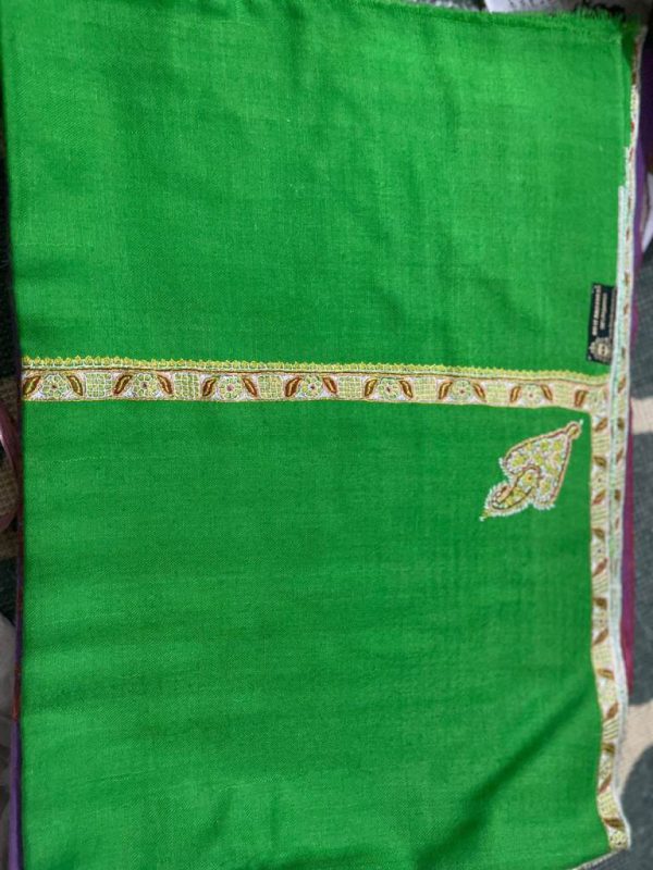 Kashmiri Shawl with hand Sozni?Embroidery by Safoora NRSRC417781-0108