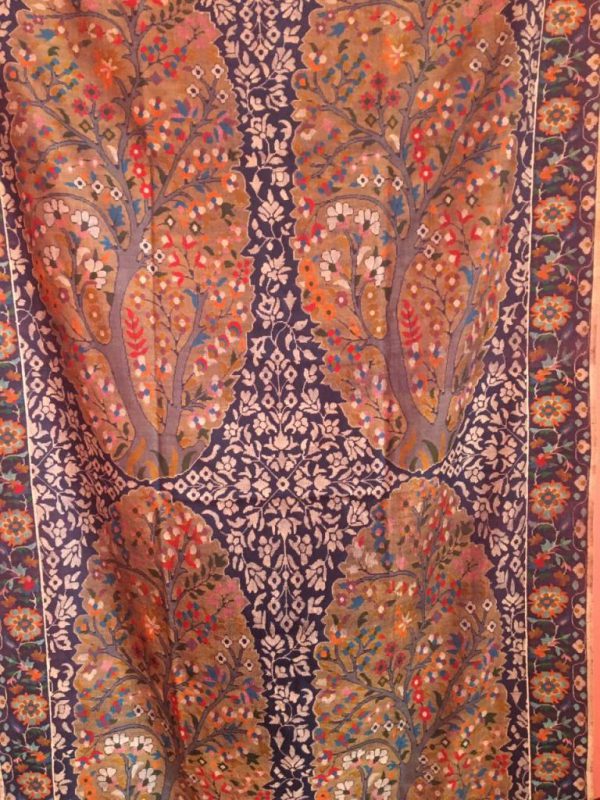 Kashmiri Shawl with hand Sozni?Embroidery by Safoora NRSRC417781-0027