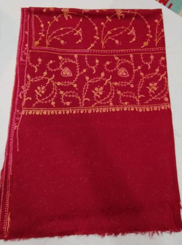 Kashmiri Shawl with hand Sozni?Embroidery by Safoora NRSRC417781-0045