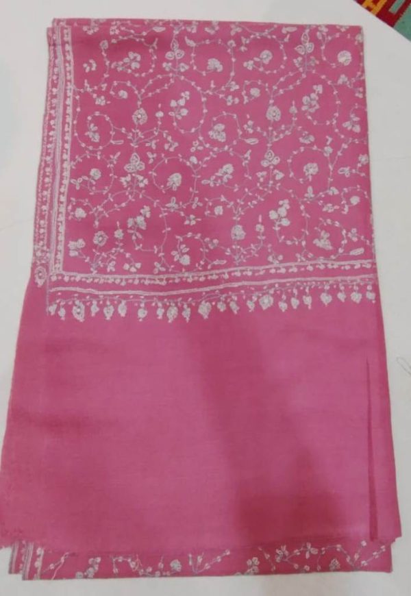 Kashmiri Shawl with hand Sozni?Embroidery by Safoora NRSRC417781-0052