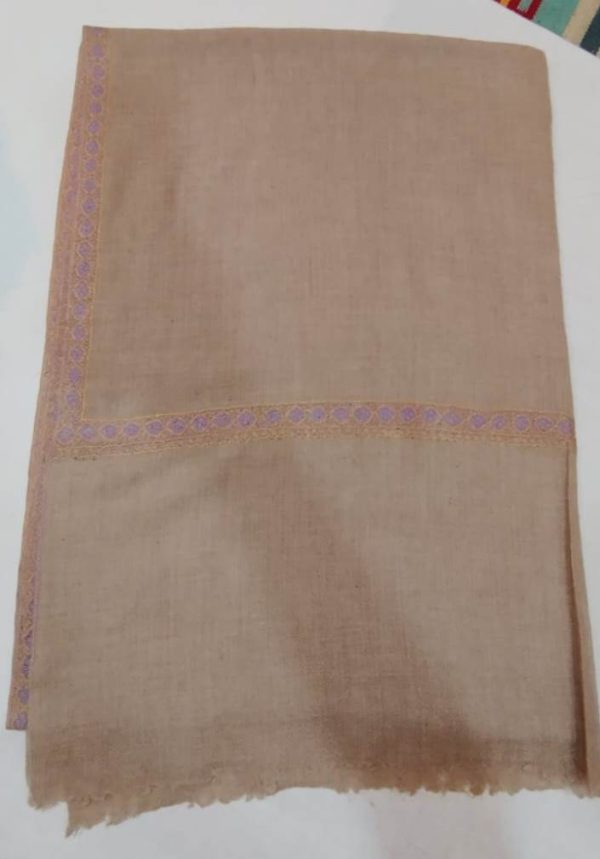 Kashmiri Shawl with hand Sozni?Embroidery by Safoora NRSRC417781-0061