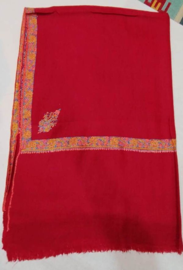 Kashmiri Shawl with hand Sozni?Embroidery by Safoora NRSRC417781-0066