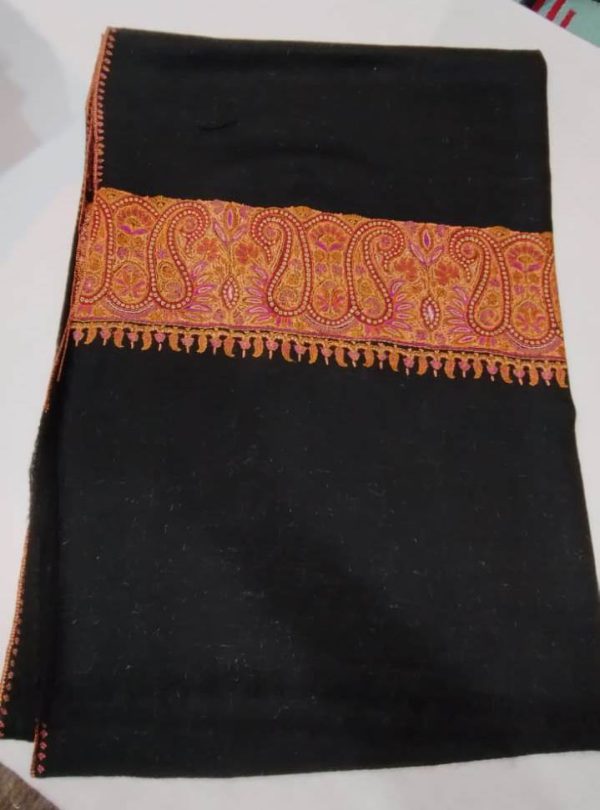 Kashmiri Shawl with hand Sozni?Embroidery by Safoora NRSRC417781-0076