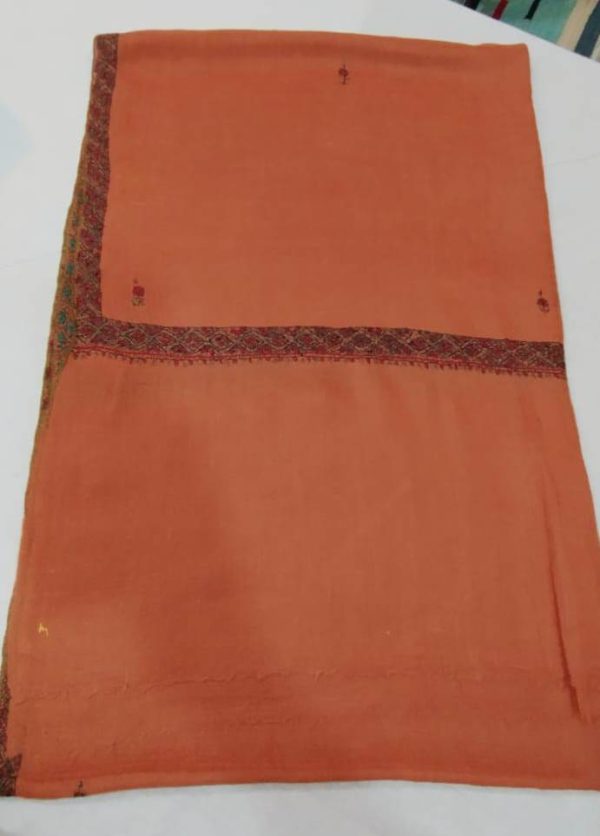 Kashmiri Shawl with hand Sozni?Embroidery by Safoora NRSRC417781-0078