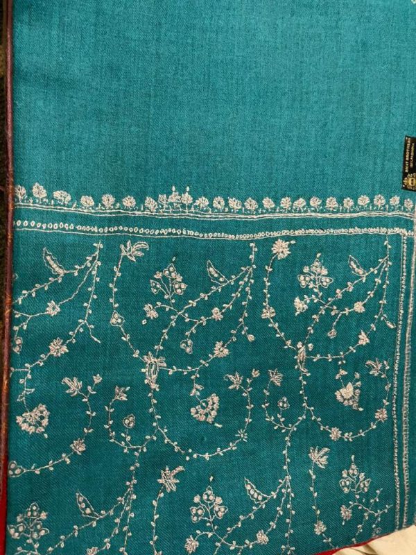 Kashmiri Shawl with hand Sozni?Embroidery by Safoora NRSRC417781-0087