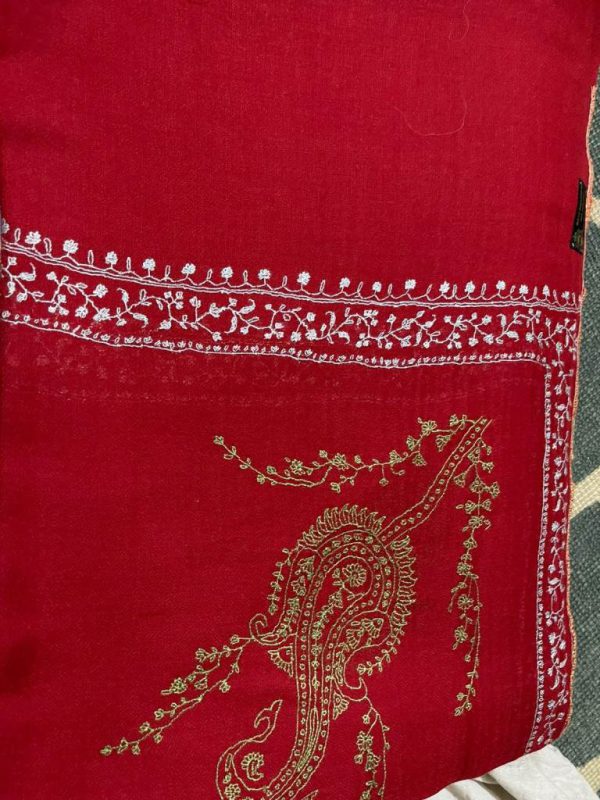 Kashmiri Shawl with hand Sozni?Embroidery by Safoora NRSRC417781-0088