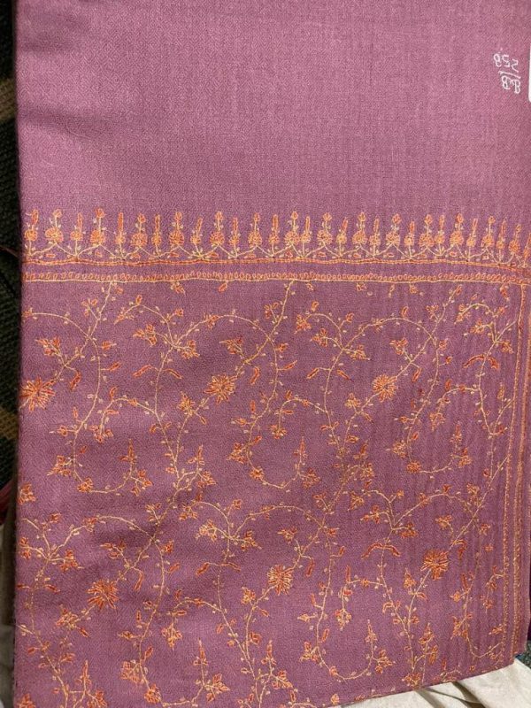 Kashmiri Shawl with hand Sozni?Embroidery by Safoora NRSRC417781-0089
